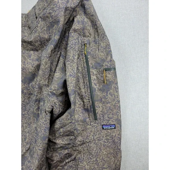 Patagonia Powder Town Mens Pants Size XXL Basin Green Ski Snowboard Trousers NEW - Picture 12 of 16